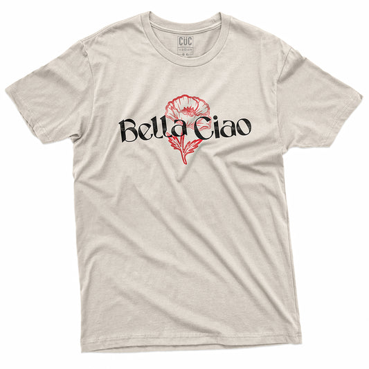 T-SHIRT CUC BELLA CIAO FIORE - Lotta Partigiana #chooseurcolor
