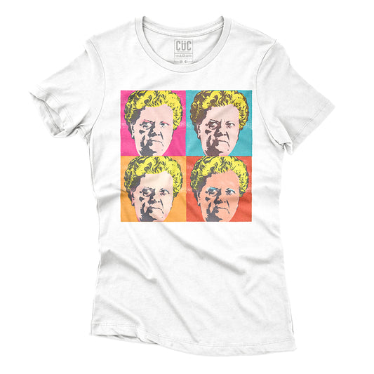 T-SHIRT CUC SORA MARILYN POP - Stile Andy Warhol - Divertente -  #chooseurcolor