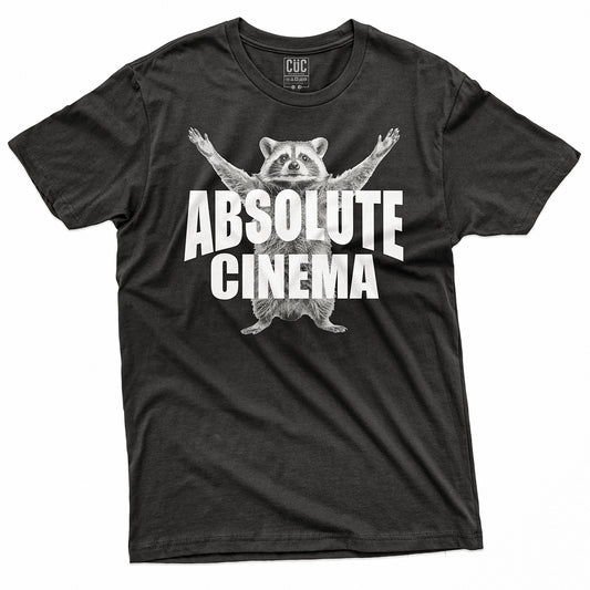 T-SHIRT CUC ABSOLUTE CINEMA PROCIONE - Meme - Divertente -  #chooseurcolor