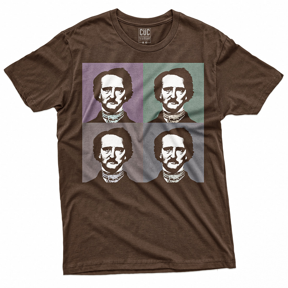 T-SHIRT CUC POE ANTI POP - Edgar Allan Poe #chooseurcolor
