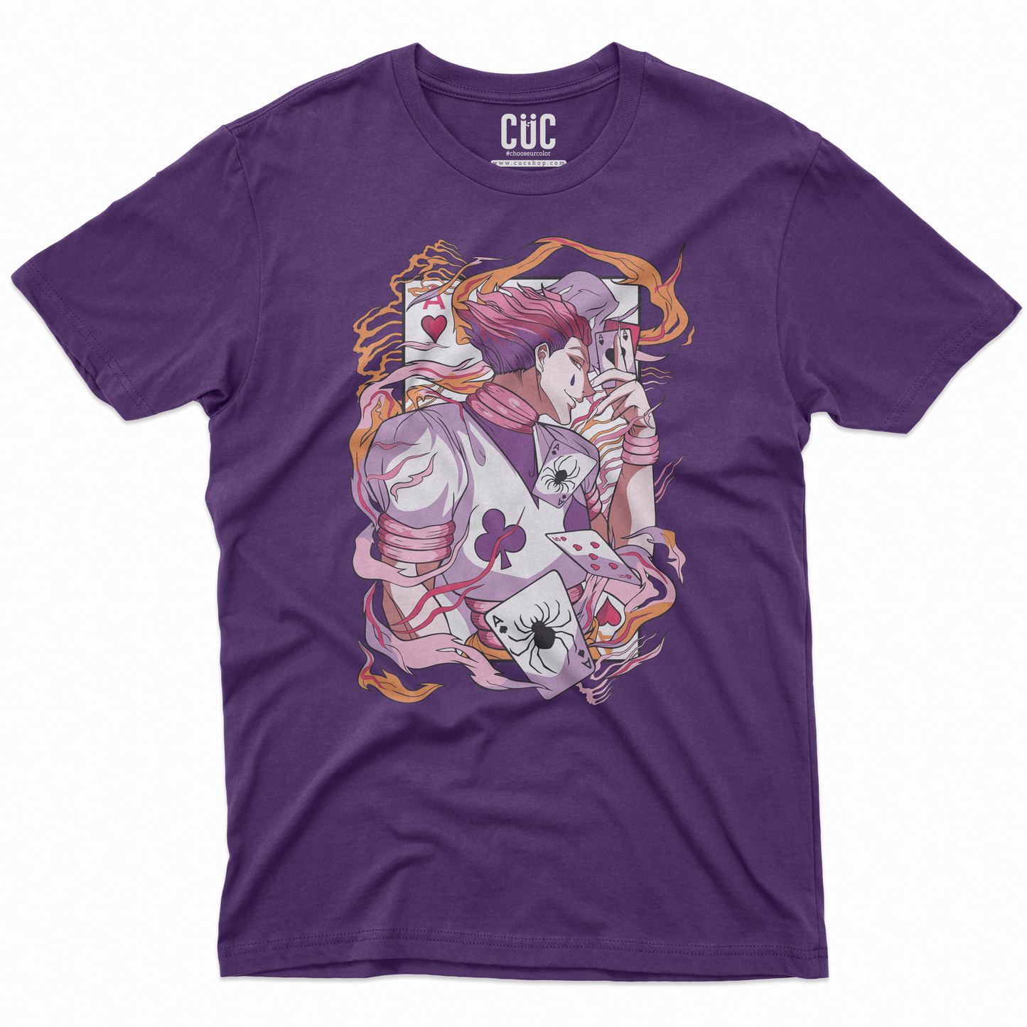 CUC T-Shirt HUNTERXHUNTER - HISOKA anime manga  #chooseurcolor