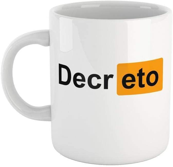 Lavender Tazza Decreto Scritto Come po*n hub - Mug diverertente - Choose ur Color Cuc shop