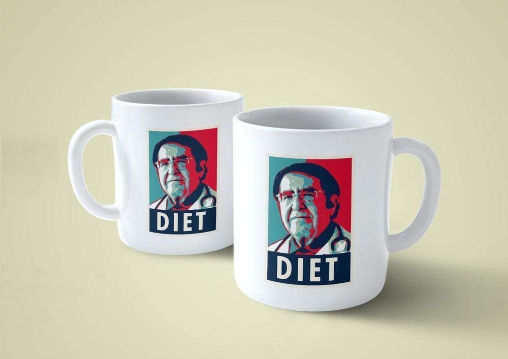 Gray Tazza Dr nozzy Stile Obey Diet - Mug Simpatica sul Medico Dr nowzaradan - Choose ur Color Cuc shop