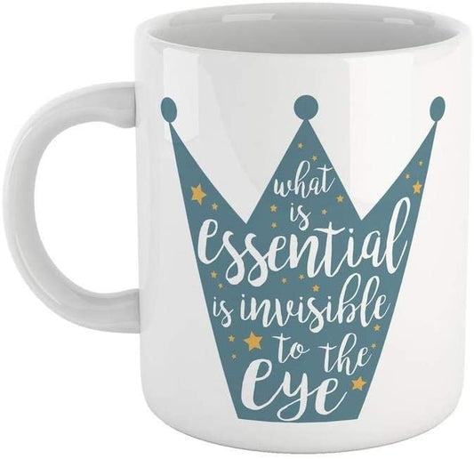 Slate Gray Tazza The Little Prince - Mug Piccolo Principe - Citazione del Libro - Choose ur Color Cuc shop