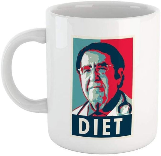 White Smoke Tazza Dr nozzy Stile Obey Diet - Mug Simpatica sul Medico Dr nowzaradan - Choose ur Color Cuc shop