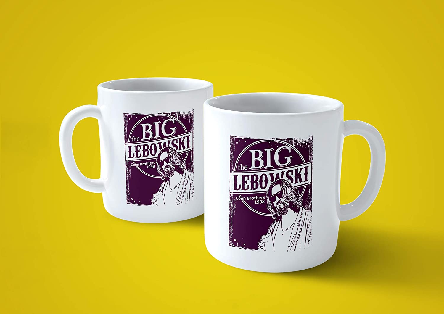 Lavender Tazza Big Lebowski - Drugo Coen Brother - Film Cult - Choose ur Color Cuc shop