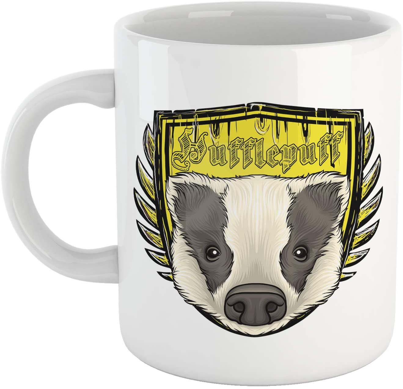 Yellow Green Tazza Hufflepuff - casata della Scuola di magia della Saga di Harry Film Potter - Choose ur Color Cuc shop