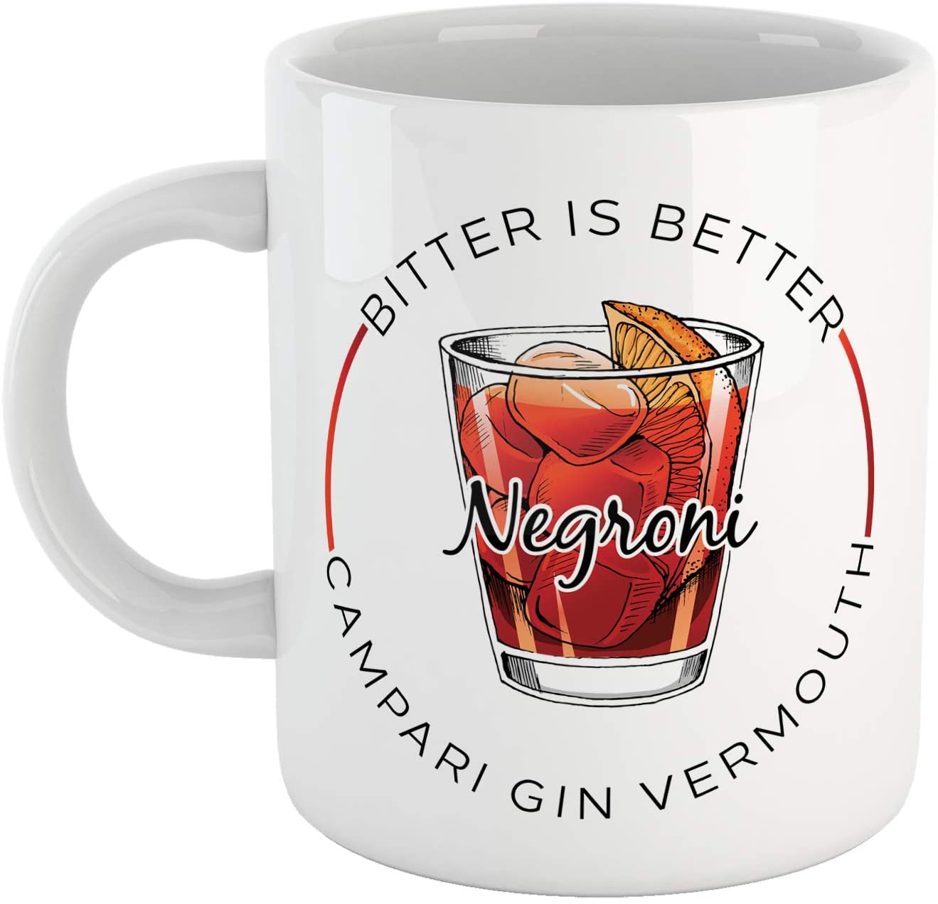 Brown Tazza Spritz Negroni Bitter Campari - Hangover - Social Choose ur Color Cuc shop