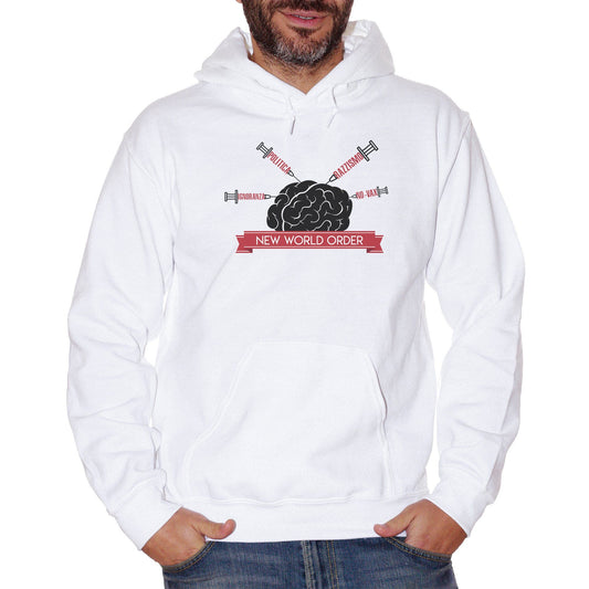 Lavender Felpa Politica Ignoranza Razzismo New World Order Novax Immigrati - POLITICA CucShop
