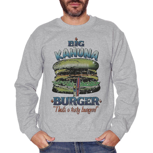 Gray Felpa Girocollo Big Kahuna Burger Pulp Fiction - FILM CucShop