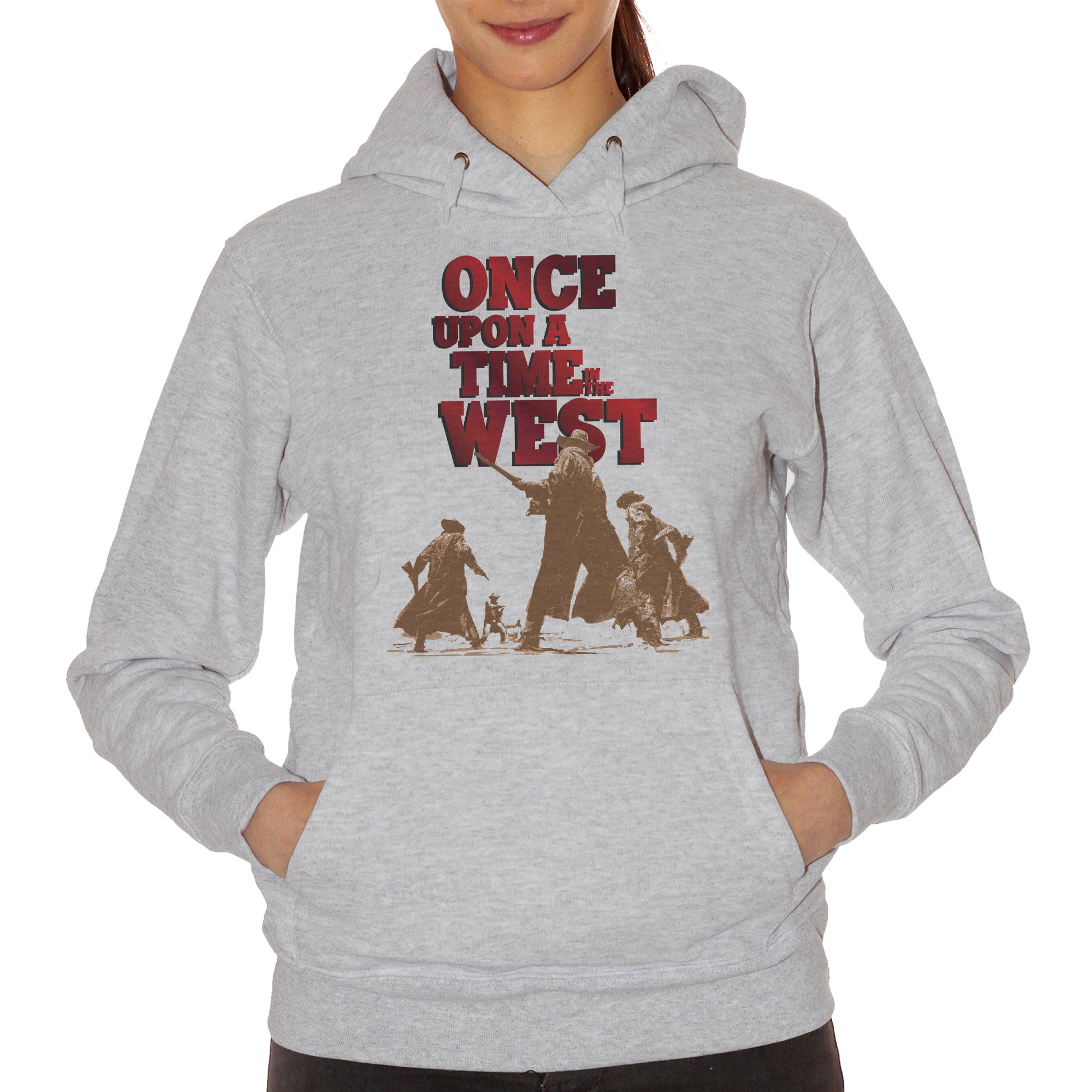 Gray Felpa Once Upon A Time In The West C'Era Una Volte Il West Fucili - FILM CucShop