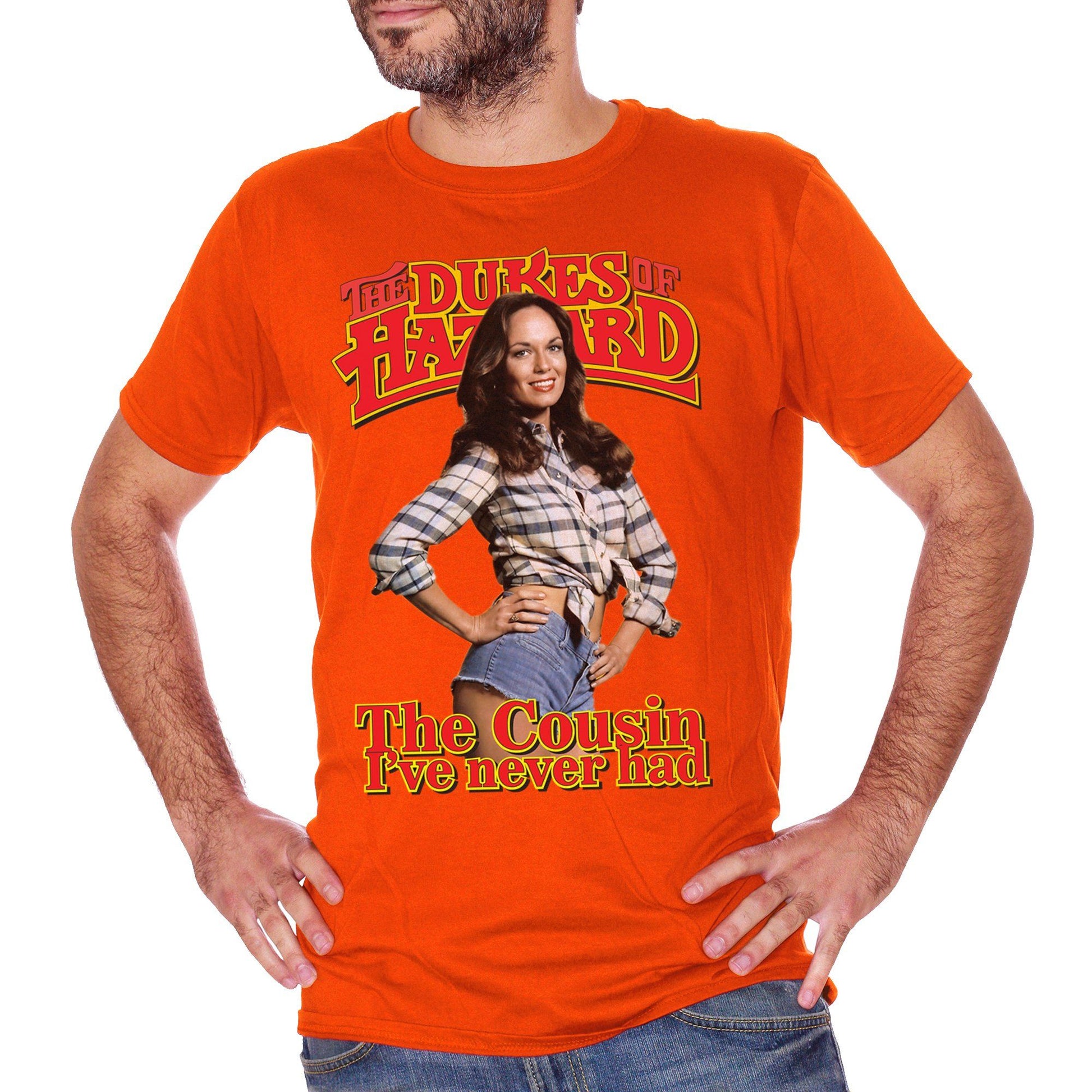 Orange Red T-Shirt Daisy Duke Hazzard Southern - FILM CucShop