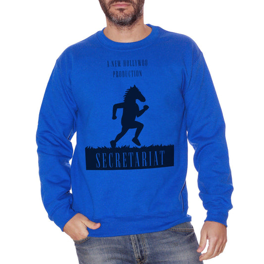 Royal Blue Felpa Girocollo Bojack The Horsman Secretariat - FILM CucShop