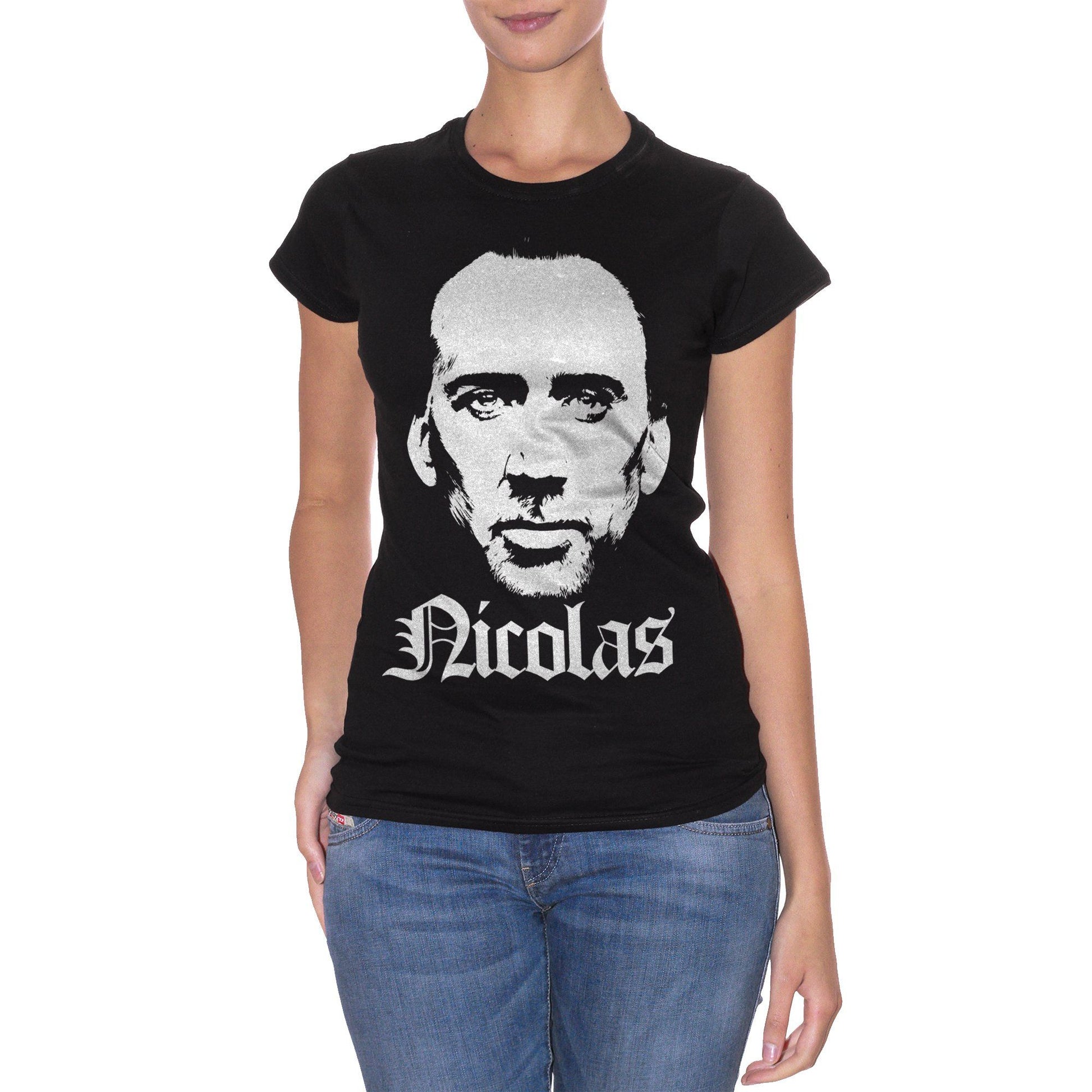 White T-Shirt Nicolas Cage - FILM CucShop