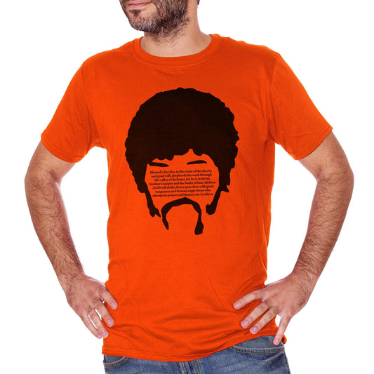 Orange Red T-Shirt Pulp Fiction Quotes Samuel L Jackson Eze - FILM CucShop