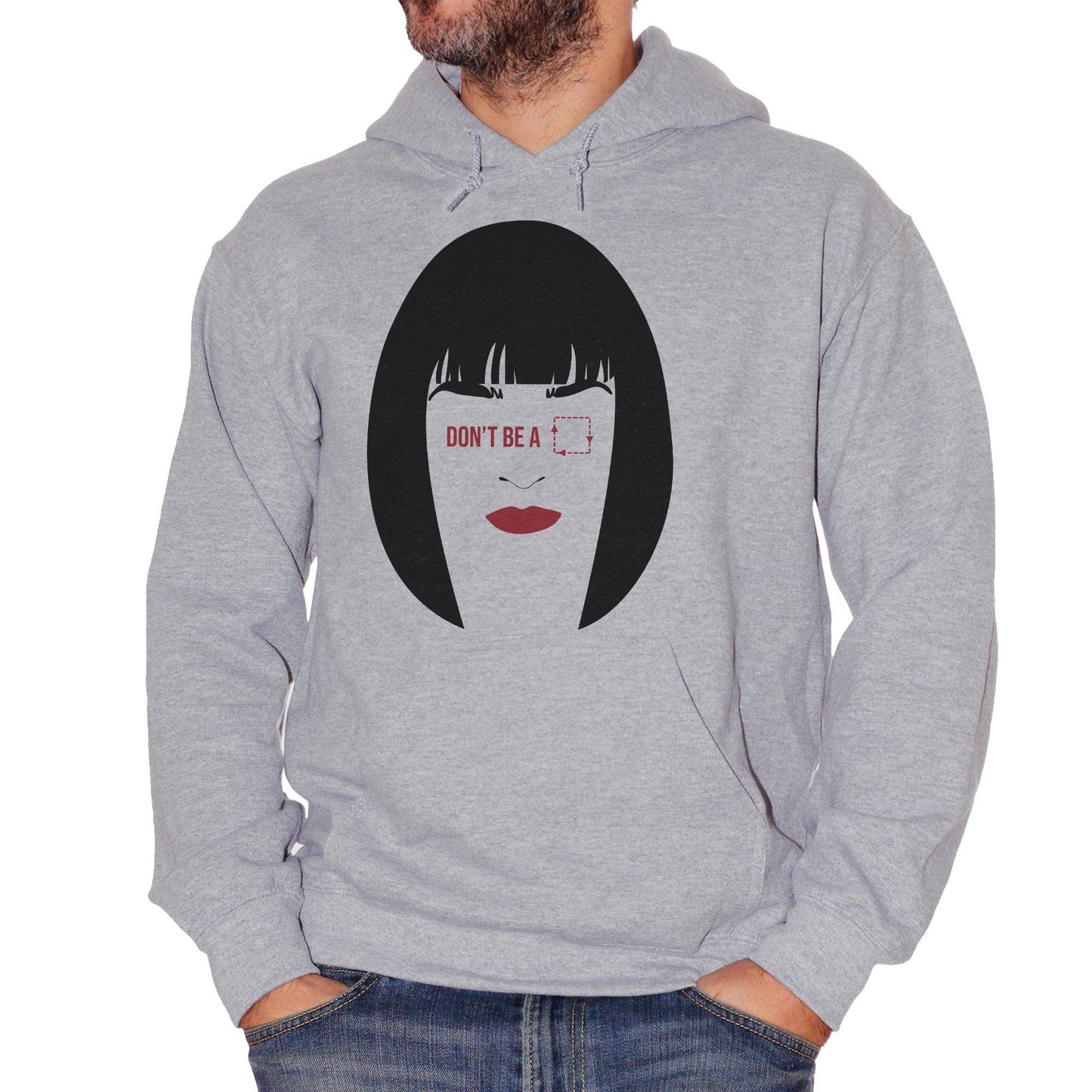 Dark Gray Felpa Pulp Fiction Quotes Mia Wallace - FILM CucShop