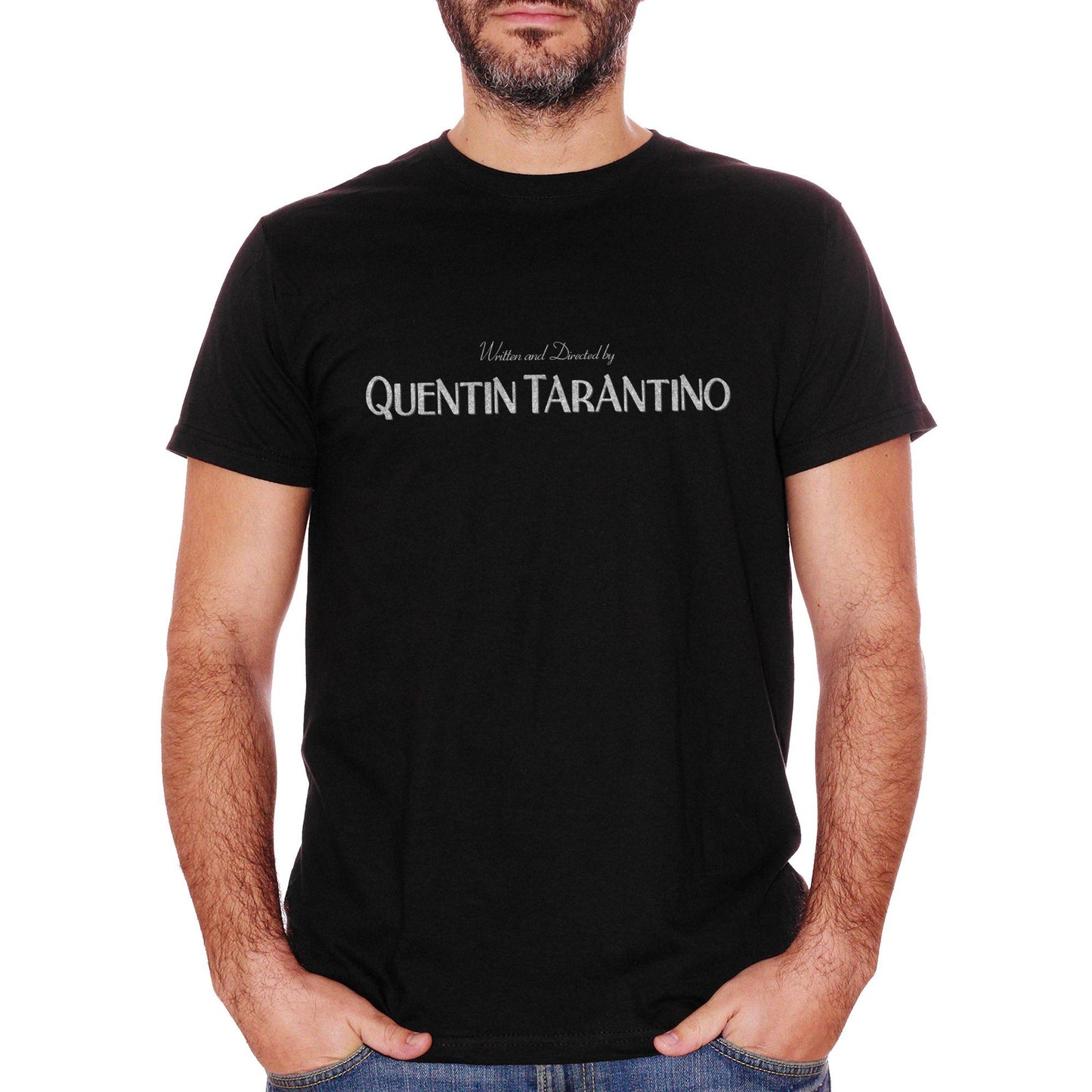 White T-Shirt Quentin Tarantino Credits Kill Bill - FILM CucShop