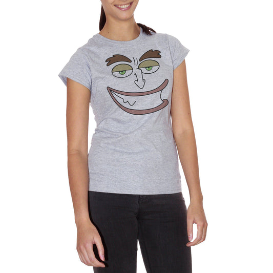 Gray T-Shirt Hormone Monster Maurice Face Smile Big Mouth - FILM CucShop