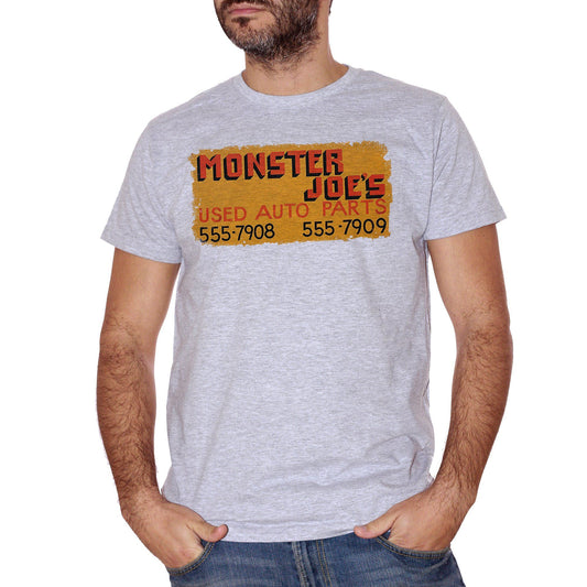 Light Gray T-Shirt San Monster Joes Pulp Fiction Sfasciacarrozze Junkyard - FILM CucShop