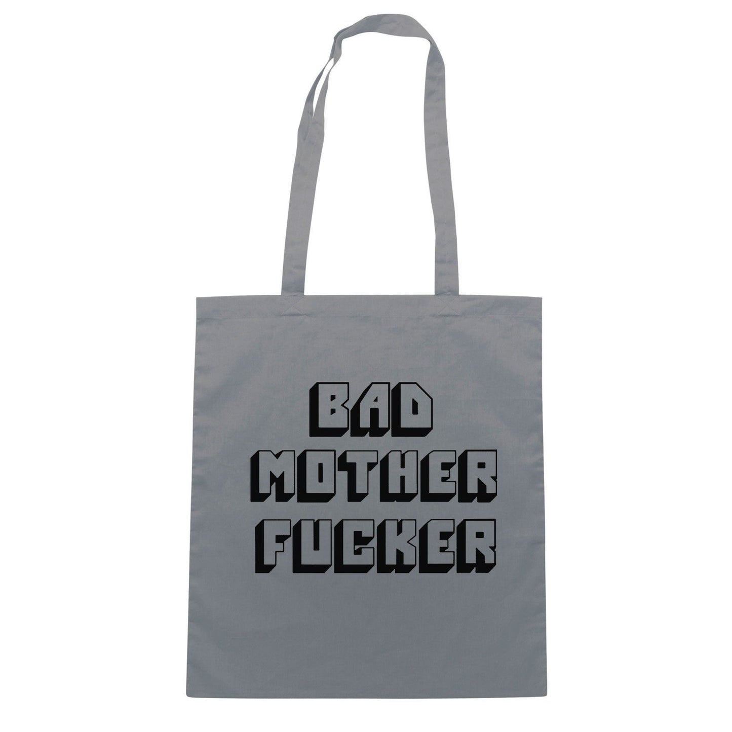 Slate Gray Borsa Bad Mother Fucker Pulp Fiction - Grigio - FILM CucShop