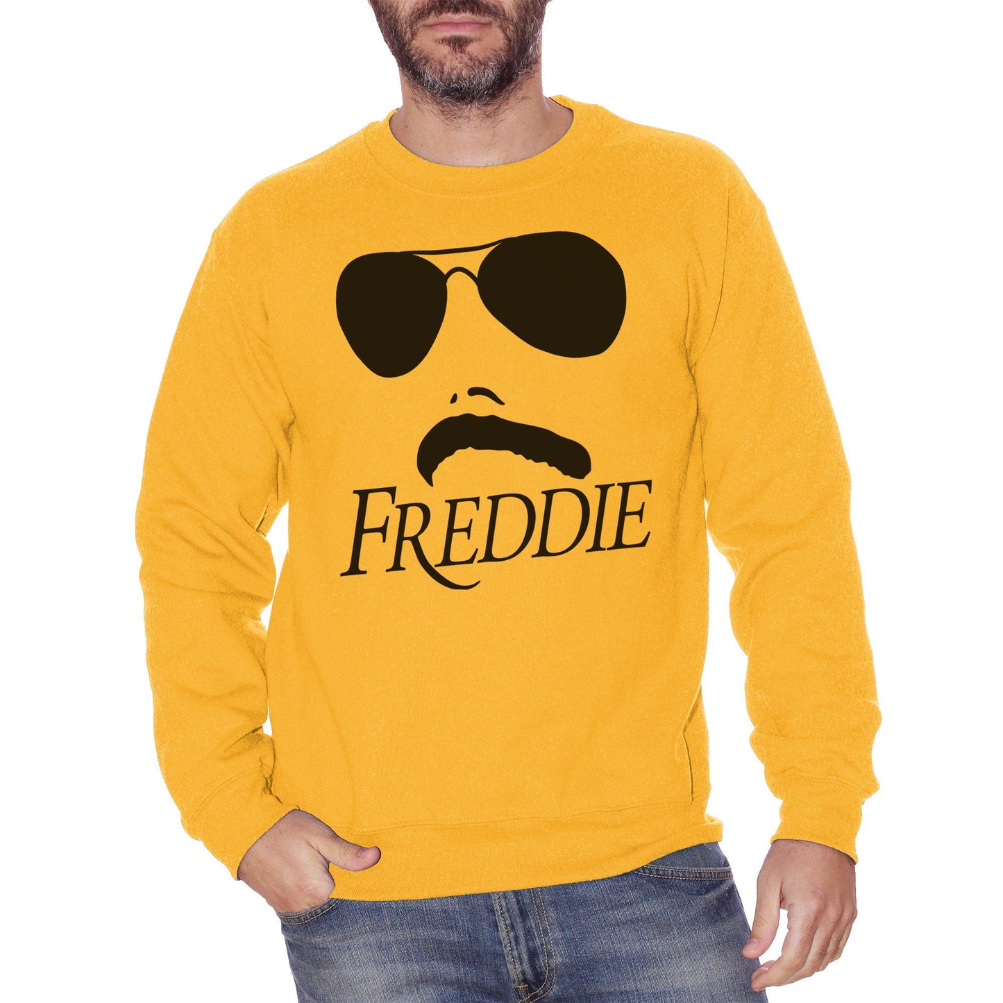 Goldenrod Felpa Girocollo San Freddie  - FILM CucShop