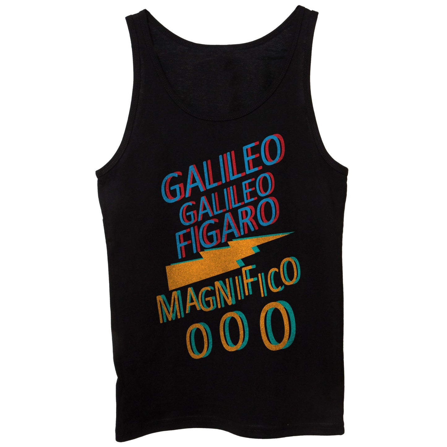 Black Canotta Bohemian Rhapsody Galileo Magnifico - FILM CucShop