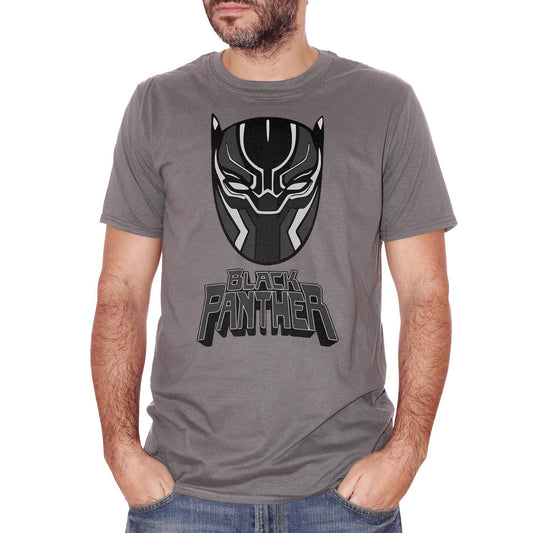 Dim Gray T-Shirt Black Panther - FILM CucShop