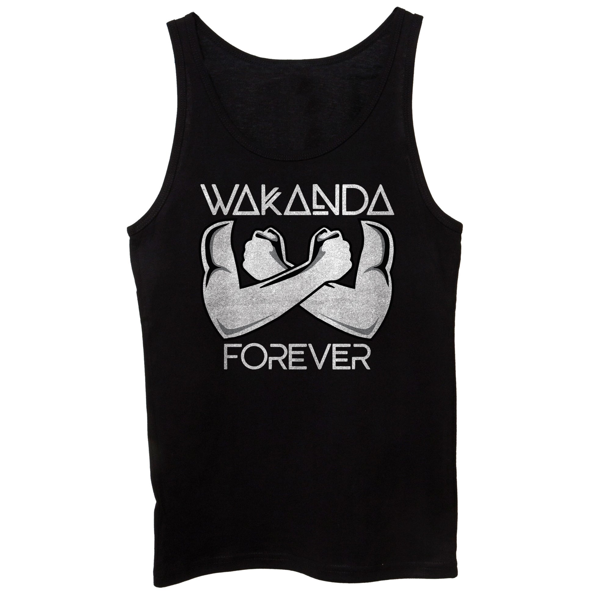 Black Canotta Wakanda Forever Saluto Greet Black Panther - FILM CucShop