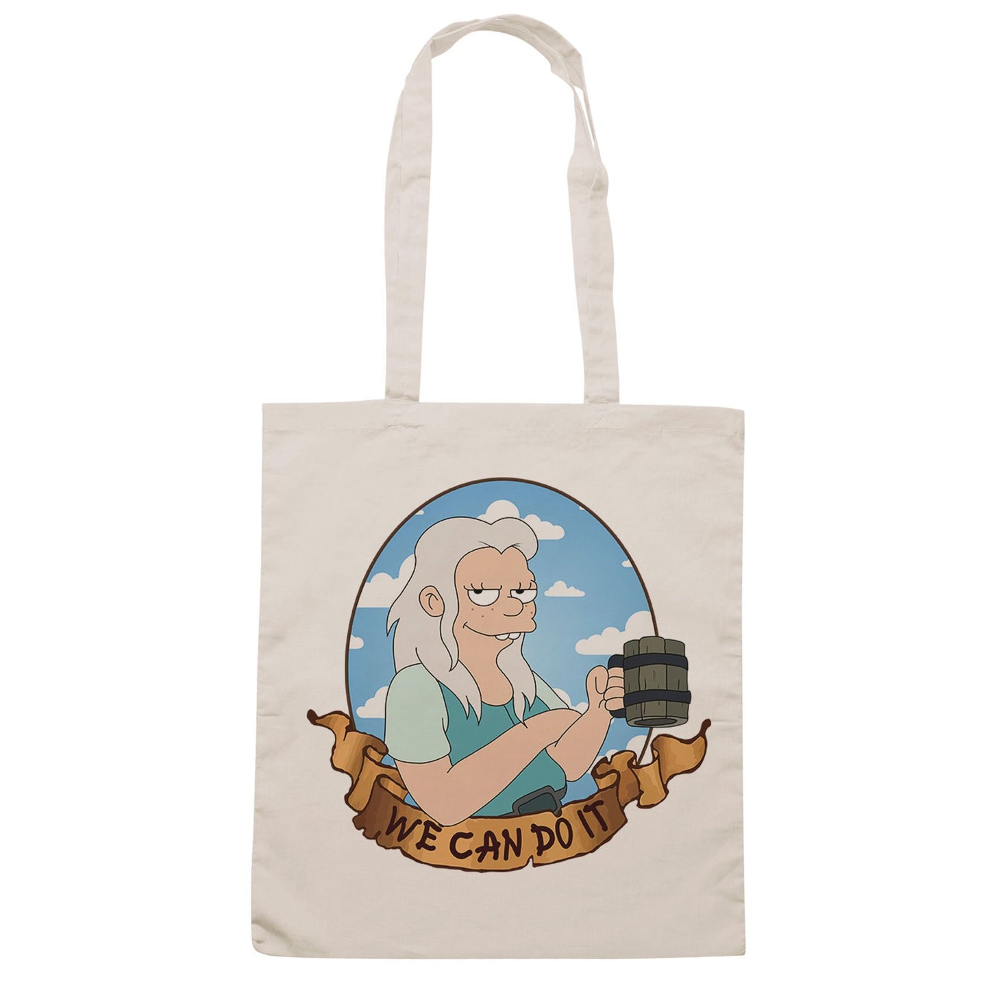 Light Gray Borsa Disincanto Princess Bean Disenchantment Netflix - Sand - FILM CucShop