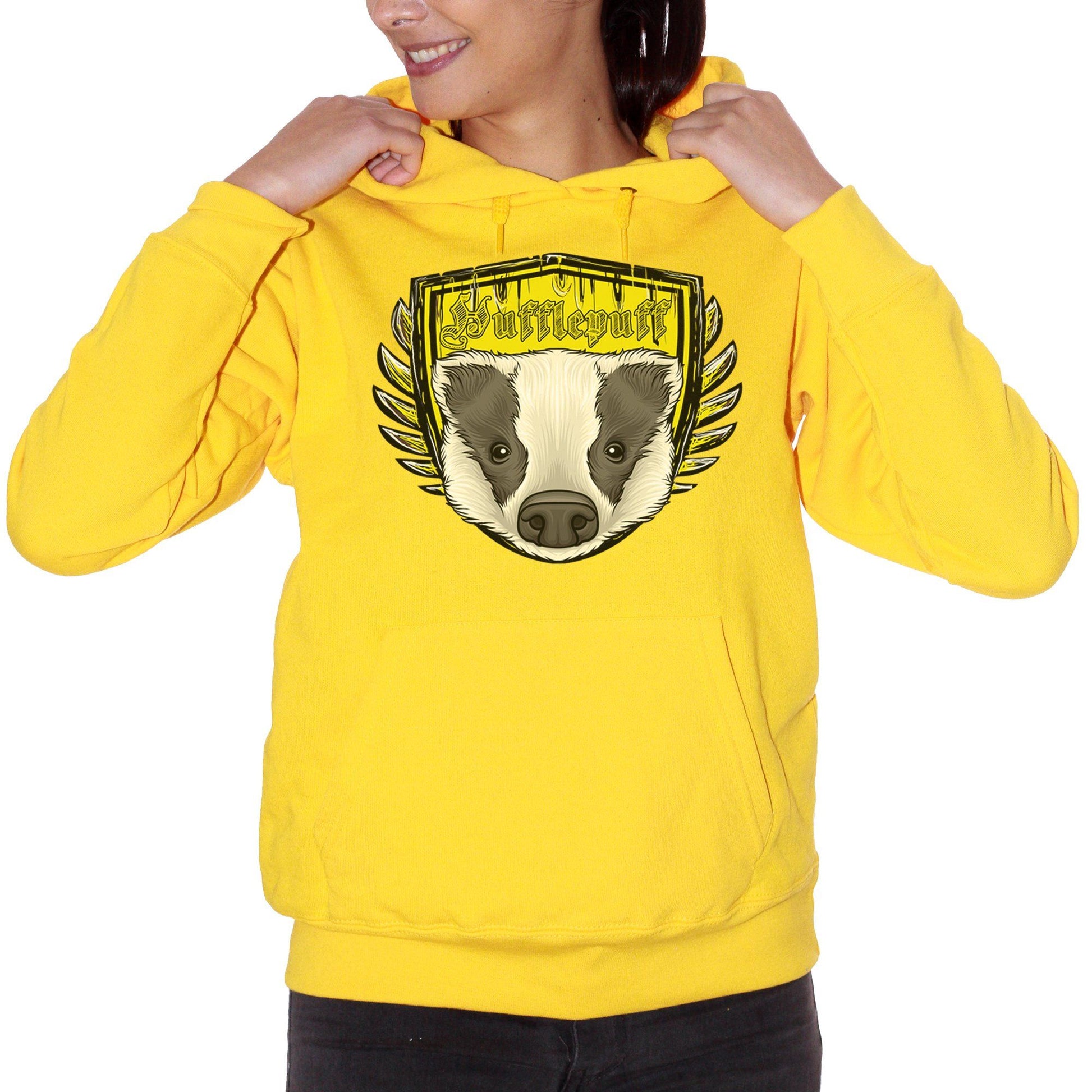 Gold Felpa Hufflepuff - FILM CucShop