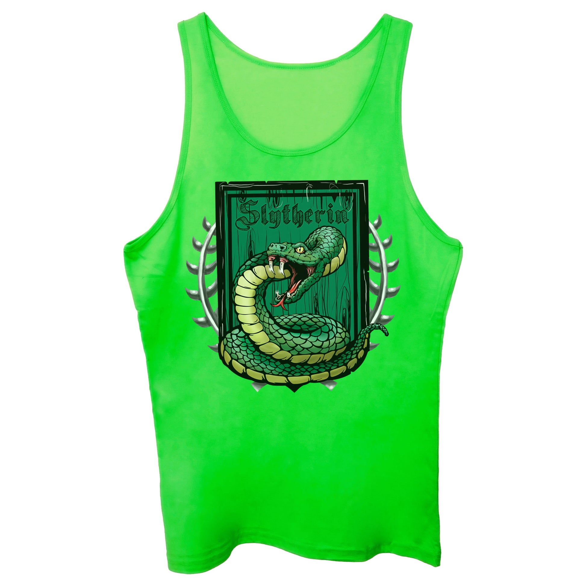 Lime Green Canotta Slytherin - FILM CucShop