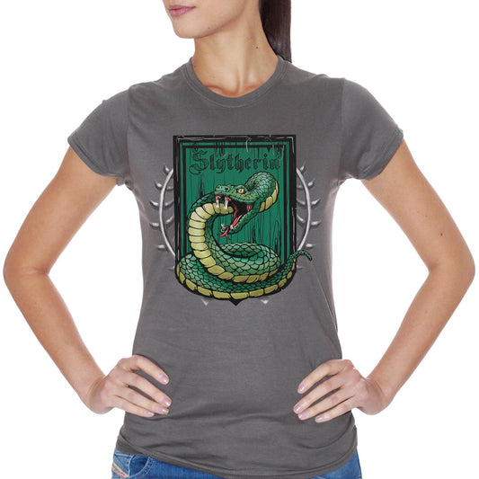 Snow T-Shirt Slytherin - FILM CucShop