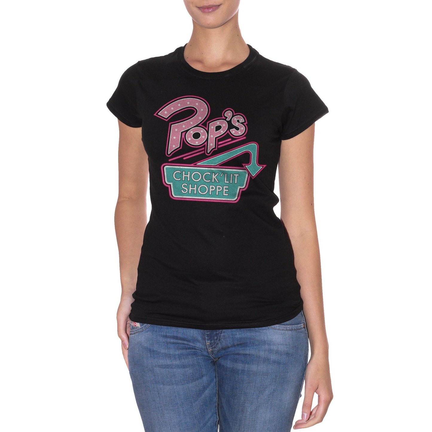 Black T-Shirt Riverdale Pops Chocklit Shoppe - FILM CucShop