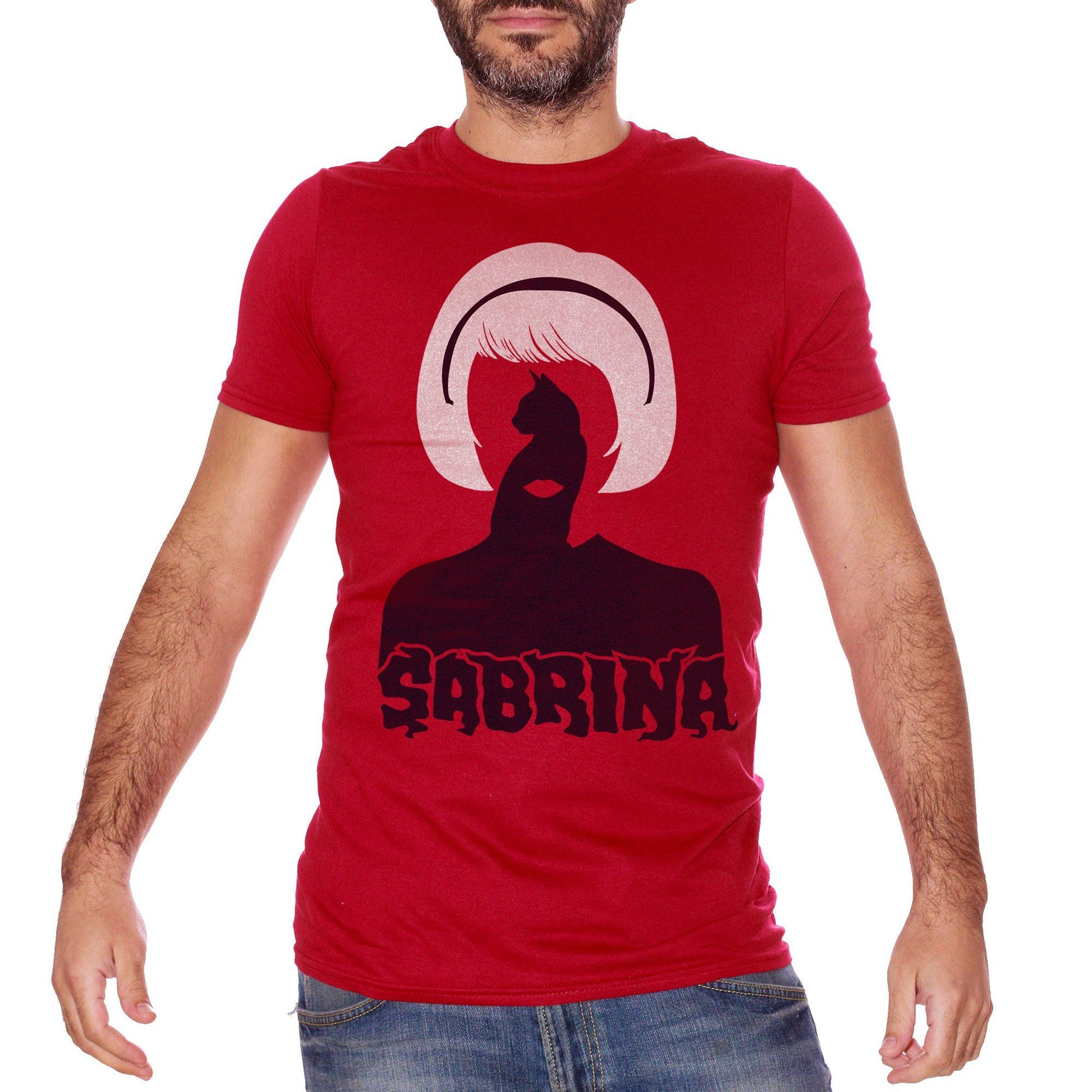 Firebrick T-Shirt Sabrina Terrificanti Avventure Strega Witch Salem - FILM CucShop