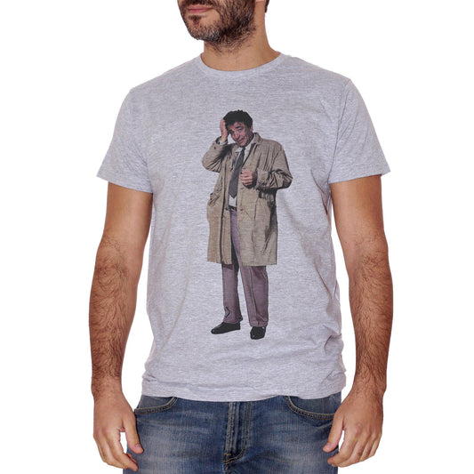 Gray T-Shirt Columbo Tenente Colombo - FILM CucShop