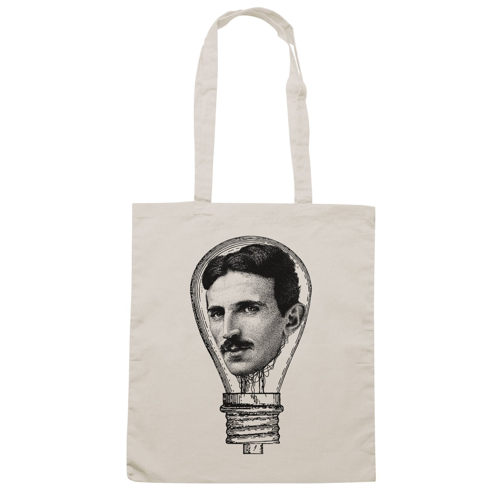 Snow Borsa Nikola Tesla Electric Lamp - Sand - FAMOSI CucShop