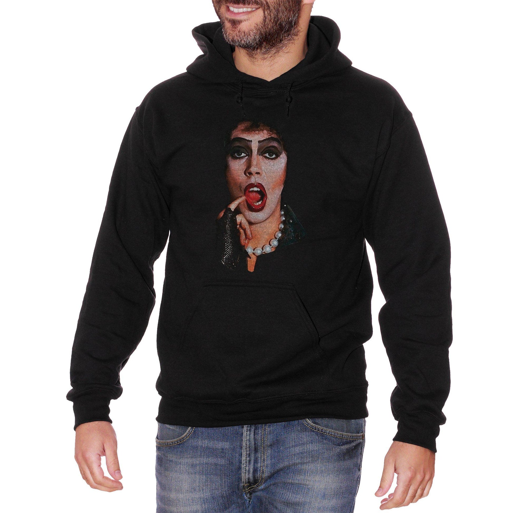 White Felpa The Rocky Horror Picture Show Frank N Furter - FILM CucShop