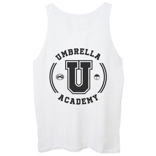 White Smoke Canotta Umbrella Academy Book University Serie Comic - FILM CucShop