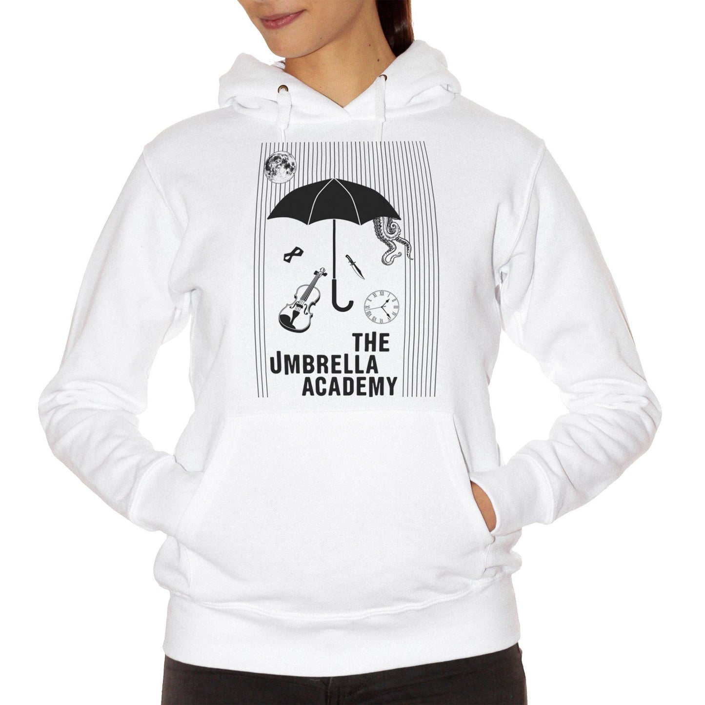 White Smoke Felpa Umbrella Academy Book Serie Comic - FILM CucShop