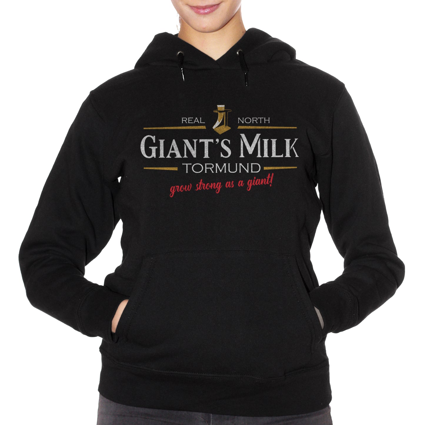 Felpa Cappuccio CUC - Giant'S Milk | Ispirata Al Trono Di Spade | Cresci Forte Come Un Gigante | Il Segreto Di Tormund - FILM - CUC chooseurcolor