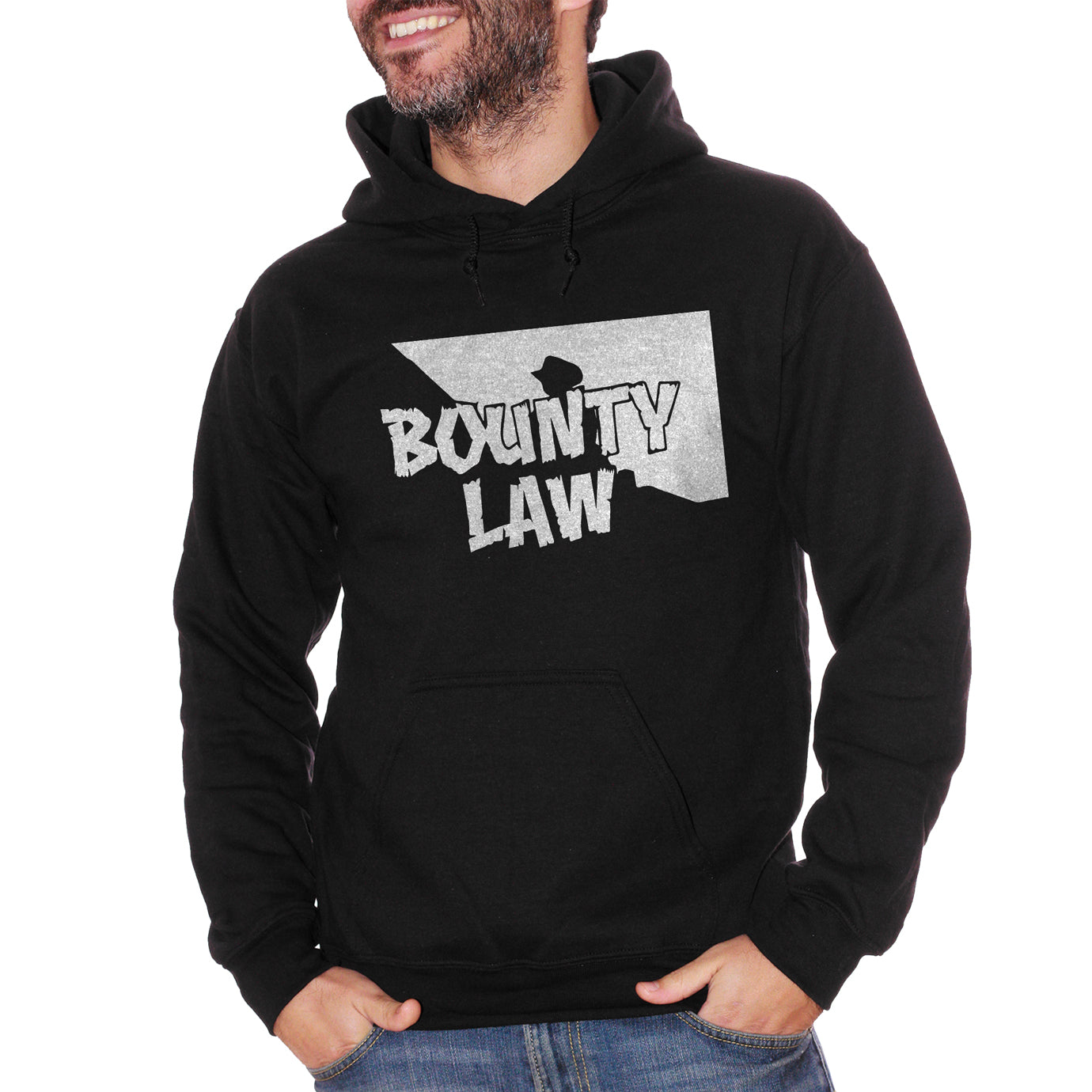 Black Felpa Cappuccio Bounty Law Once Upon a Time in Hollywood - Movie Choose ur Color CucShop