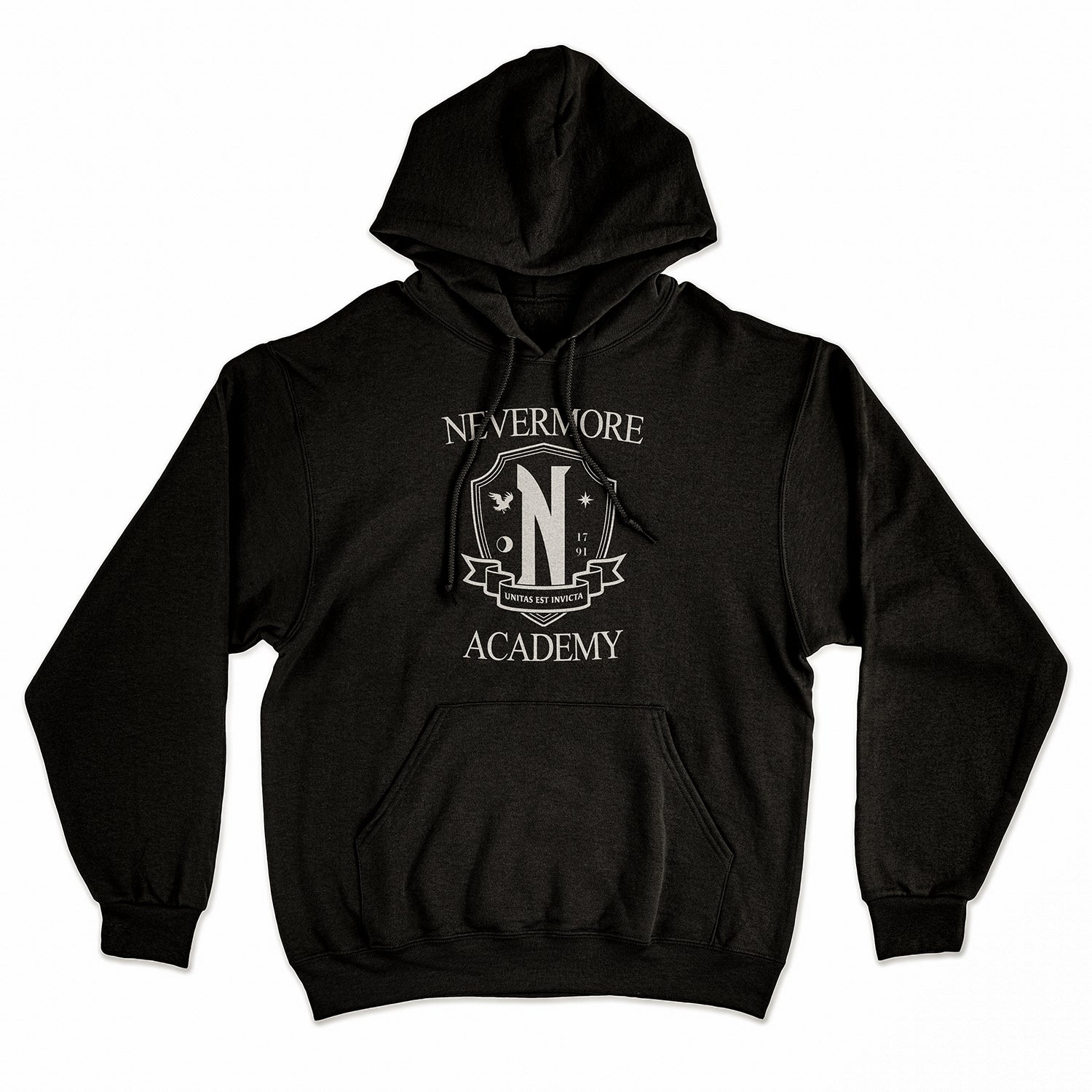 CUC Felpa Cappuccio - NEVERMORE ACADEMY- Mercoledì - ADDAMS - #chooseurcolor - CUC chooseurcolor