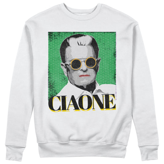 CUC Felpa Girocollo - Ciaone Trash Italiano - Malgioglio Unisex #chooseurcolor - CUC chooseurcolor