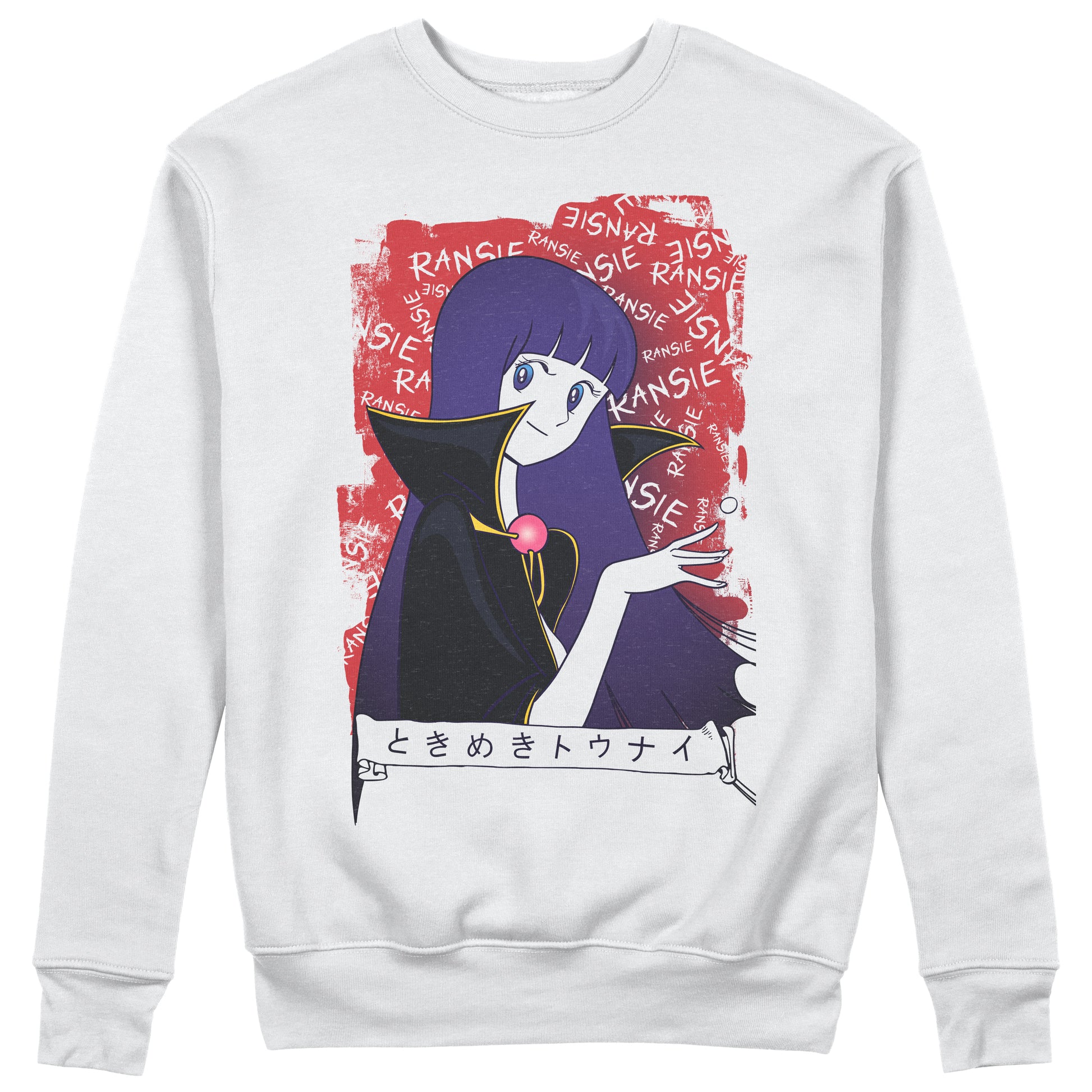 CUC Felpa Girocollo - RANSIE LA STREGA - CARTOON ANNI 80 Unisex #chooseurcolor - CUC chooseurcolor