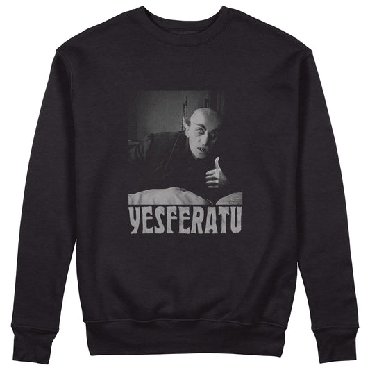 CUC Felpa Girocollo - YESFERATU - Nosferatu Horror Movie - Divertente  Unisex #chooseurcolor - CUC chooseurcolor