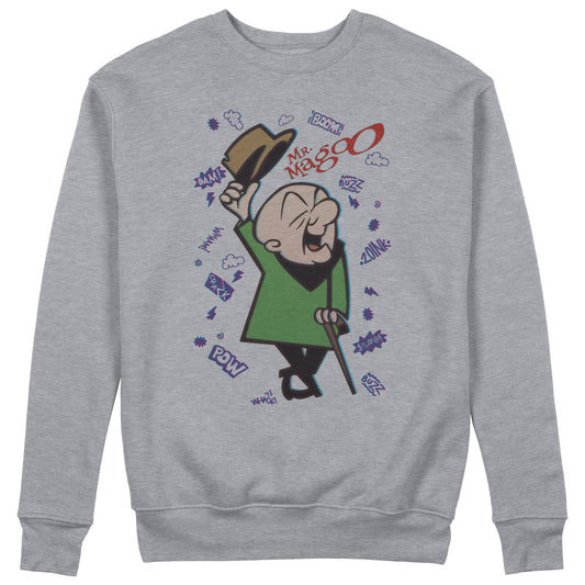 CUC Felpa Girocollo - MR. MAGOO - Mister Magoo - Vintage - Cartoon Unisex #chooseurcolor - CUC chooseurcolor