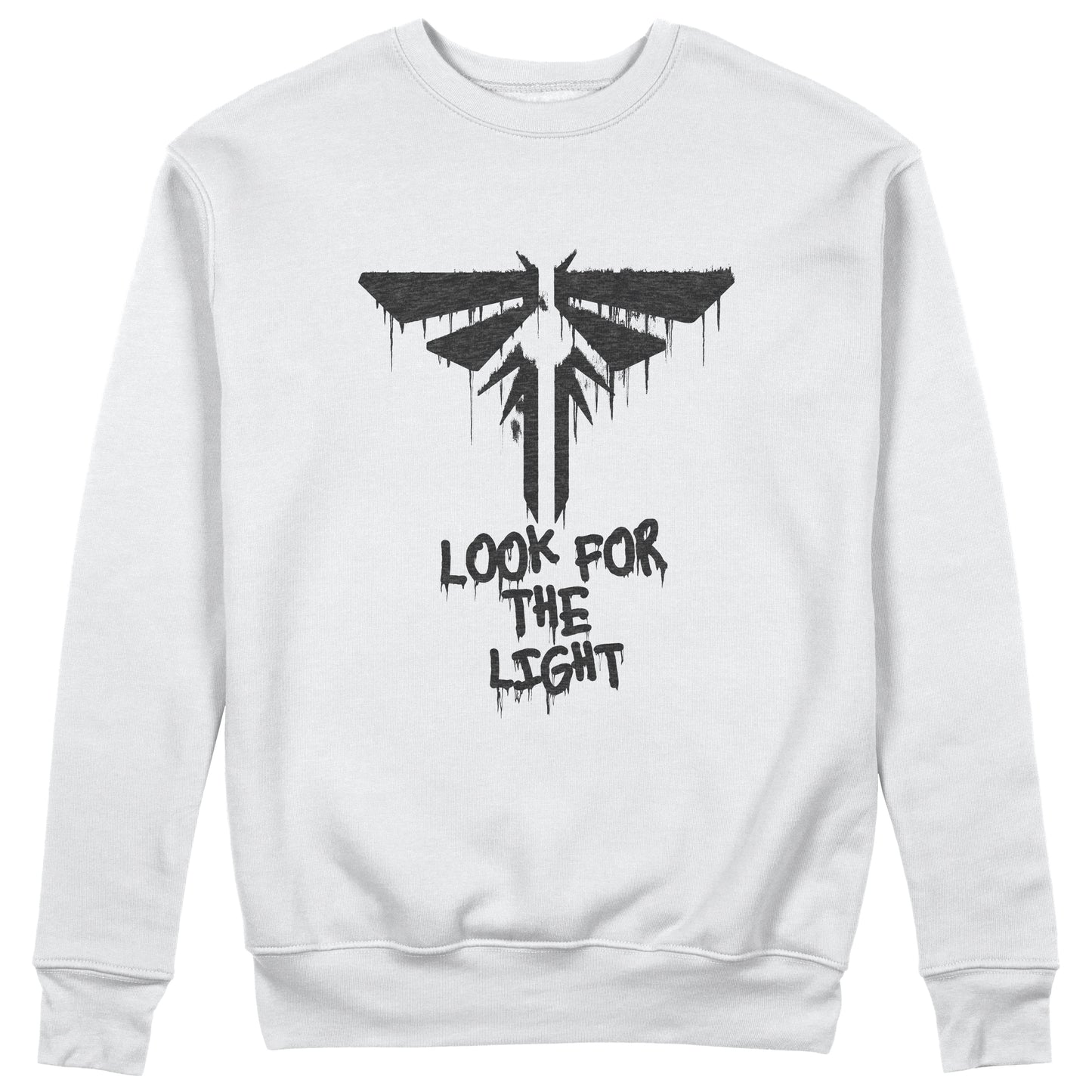 CUC Felpa Girocollo - LOOK 4 THE LIGHT - The Last of Us - Games - White Unisex #chooseurcolor - CUC chooseurcolor