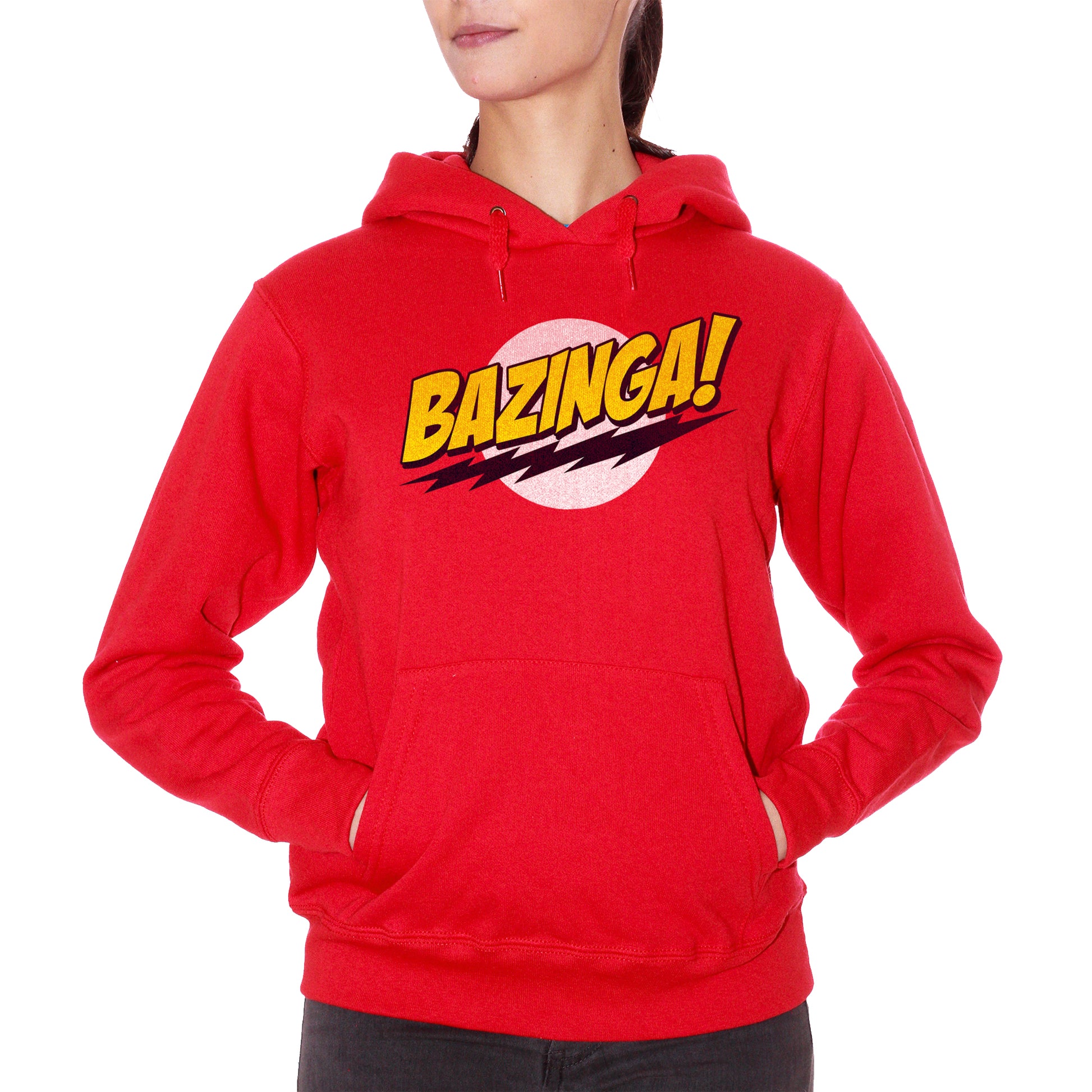 Felpa cappuccio Cuc - Bazinga Big Bang Theory - FILM Choose ur color - CUC chooseurcolor