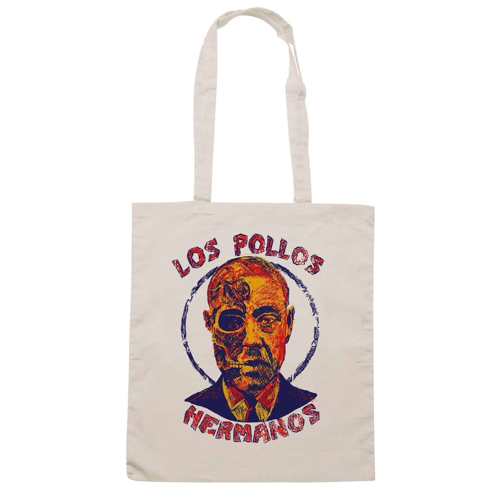 Light Gray Borsa Los Pollos Hermanos Gusfring Breaking Bad - Sand - FILM Choose ur color CucShop