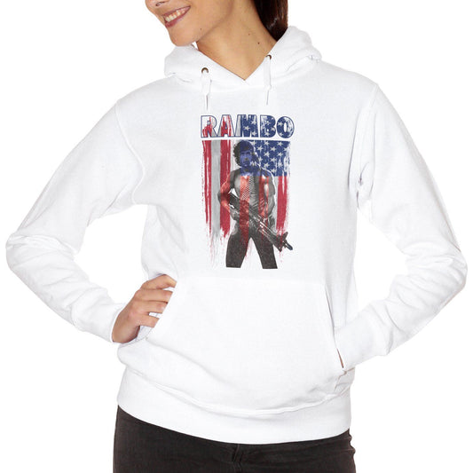 Maroon Felpa Rambo Usa - FILM Choose ur color CucShop
